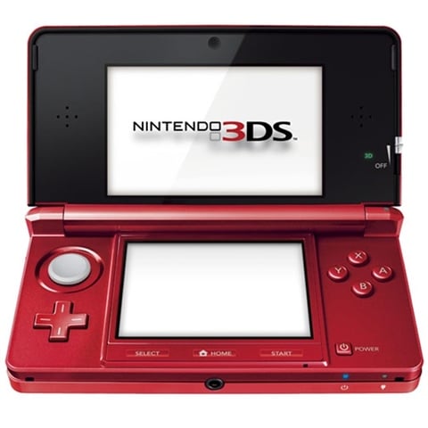 Nintendo 3DS Console, Metallic Red, Unboxed - CeX (UK): - Buy 
